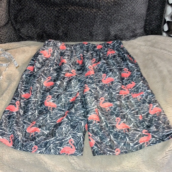 🔹4 for $30 Boys Surf Zone Flamingo Trunks, XL - Picture 4 of 7